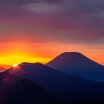 Sunrise over An’nupuri, Japan, Mount Mekunnai