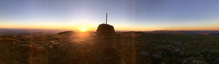 Summit cairn, Mount Bogong