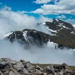 Otis Peak and the Sharkstooth, Hallet Peak