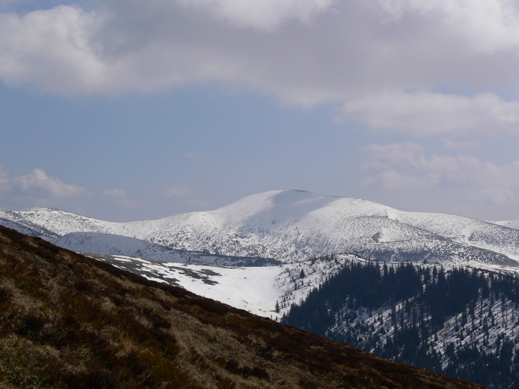 Pogled na Ločiku (2107 m n/v), Vranica