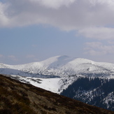 Pogled na Ločiku (2107 m n/v), Vranica