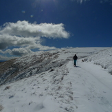 Splitboarding  on Beeby's Knob, Beebys Knob