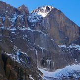 The Diamond The diamond from Chasm Lake, Longs Peak