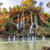 naser ramezani bisheh waterfall, سن بران