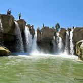 naser ramezani afrineh waterfall, سن بران