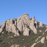 L'Albarda Castellana, Montserrat (mountain)