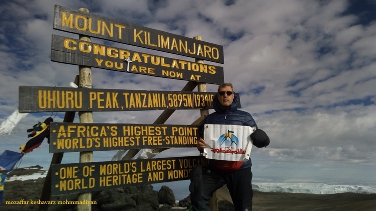 uhuru peak 5895m, Mount Kilimanjaro