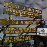 uhuru peak 5895m, Mount Kilimanjaro