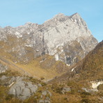 The south wall of Trikora, Puncak Trikora