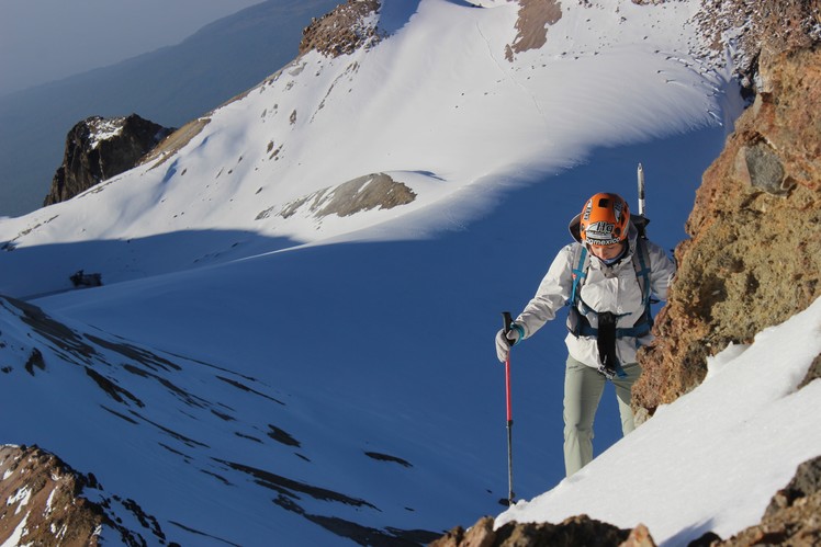 Hiking on "Arista del sol" and "La pansa", Iztaccihuatl