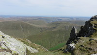 View from Aran Ridge, Aran Fawddwy photo