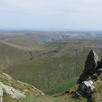 View from Aran Ridge, Aran Fawddwy