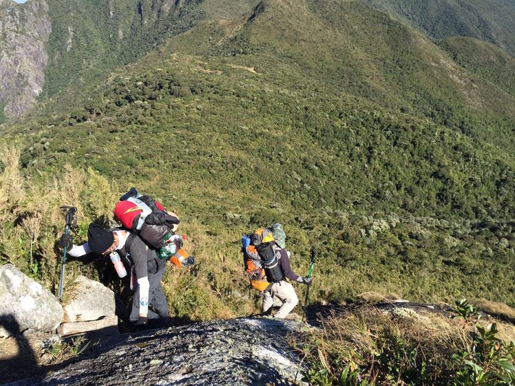 Going up, Pedra Da Mina