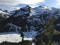 Mount Hinman from Cathedral Pass photo