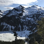 Mount Hinman from Cathedral Pass