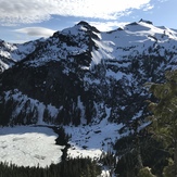 Mount Hinman from Cathedral Pass