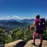 Enjoying the views, Mount Hancock (New Hampshire)