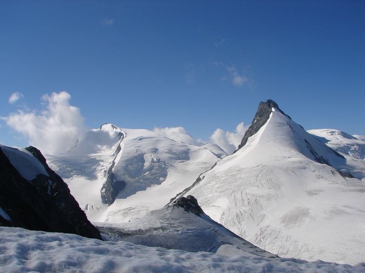 Strahlhorn and Rimpfischhorn