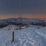 Atardecer en la cumbre18-06-18  17:45, Cerro Provincia