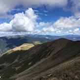 View to the Southwest from summit, Wheeler Peak