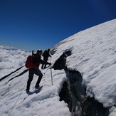 GRIETA SOMITAL EN FEBRERO, Osorno (volcano)