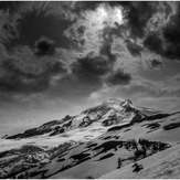 Mt. Baker from hogsback, Mount Baker