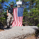 4th of JUly- North summit of Mt. Hancock, Mount Hancock (New Hampshire)