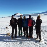 Crew in the Kilimanjaro Crater, Mount Kilimanjaro