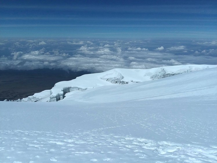 Glaciars in Heaven, Mount Kilimanjaro