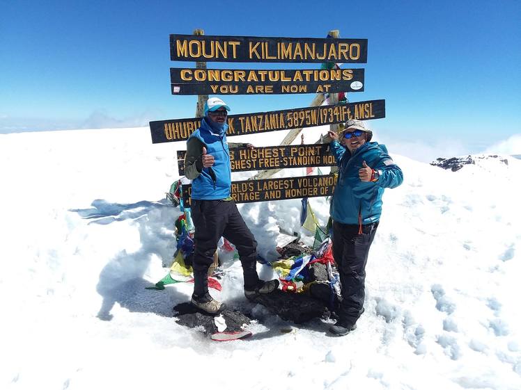 Kilimanjaro glacier conditions, Mount Kilimanjaro