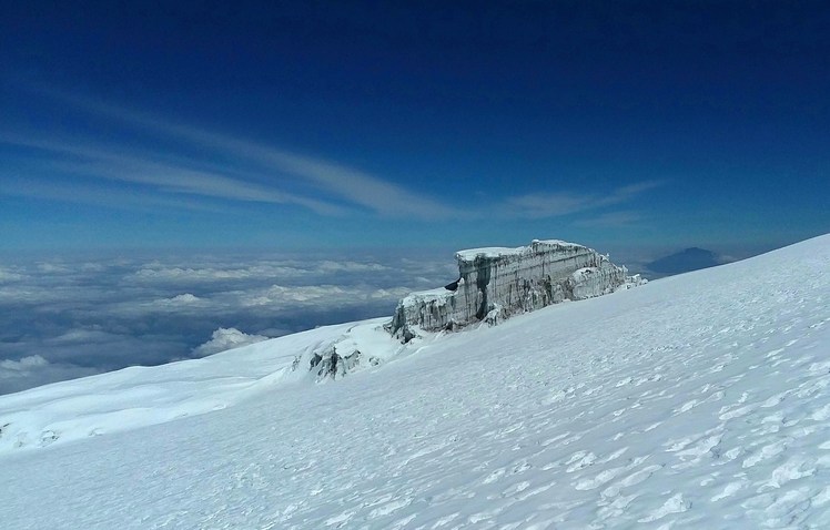 Kilimanjaro Glaciers in the sky, Mount Kilimanjaro