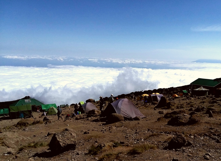 Barranco Camp at Mount Kilimanjaro 