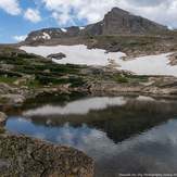 Mt Alice from Snowbank Lake, Mount Alice (Colorado)