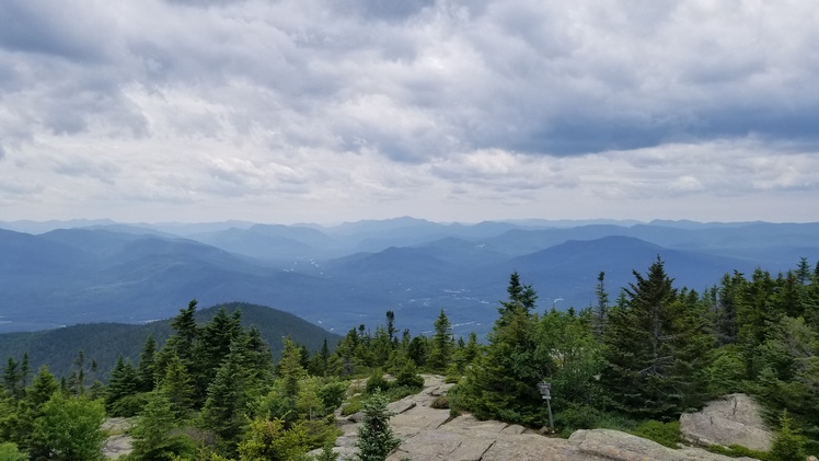 View of North Conway, Mount Kearsarge (Carroll County, New Hampshire)