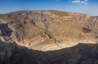Canyon view, Jebel Shams photo