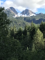 Kings Peak viewed from Highway 28, Kings Peak (Elk River Mountains) photo