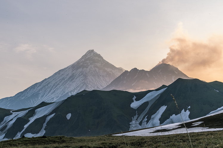 Bezymianny - a highly active volcanoe