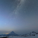 Vilyuchik under the Milky Way