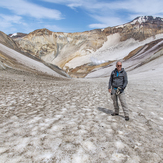 another glacier inside Mutnovsky