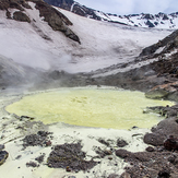Boiling lake of sulfuric acid, Mutnovsky