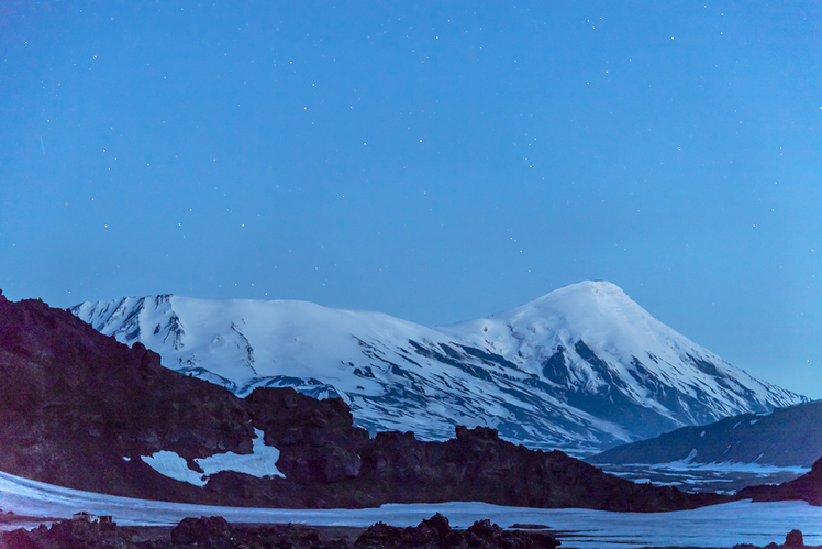 Tolbachik group under the stars