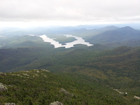 Lake Placid from the summit of Whiteface, Whiteface Mountain photo