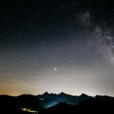 Stars above Monte Pisanino