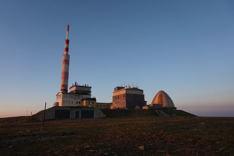 Botev Peak at sunset