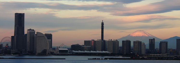 Fuji-san from Yokohama