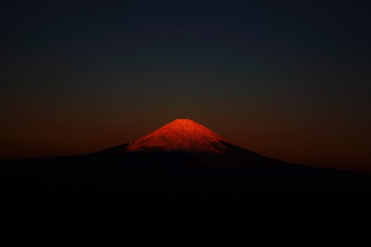 Aka Fuji, Fuji-san