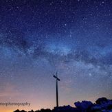 milkyway over carrauntoohil