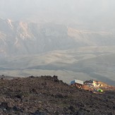 sunset Damavan on bargahe sevom, Damavand (دماوند)