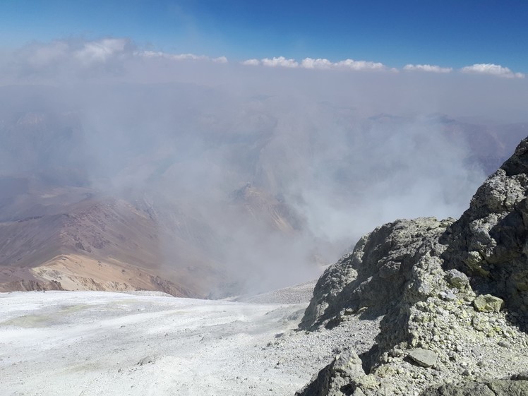 Clouds and winds and fog and sun, Damavand (دماوند)