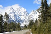 Early Spring in the Teton's, Grand Teton photo